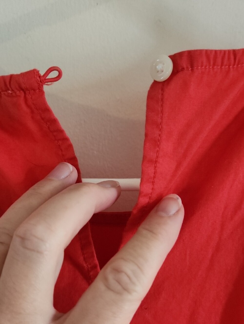 J. Crew Coral-Red Women's Top - Picture 4 of 5